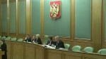 Заседание Российской трехсторонней комиссии по регулированию социально-трудовых отношений.
